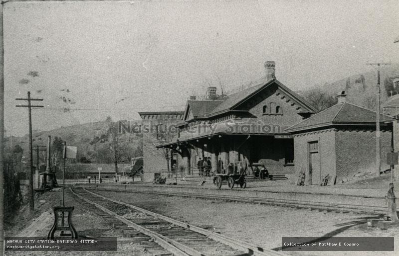 Postcard: Bethel station
